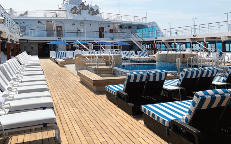 Oceania Nautica pool & wellness options - The Luxury Cruise Review