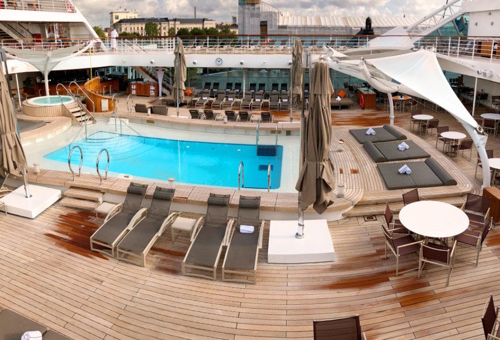 Seabourn Ovation Pools & Wellness - The Luxury Cruise Review