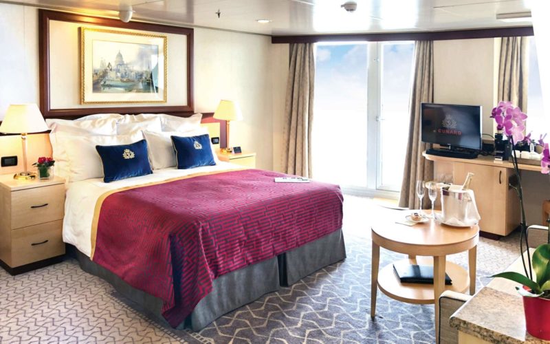 Queen Elizabeth Queens Suite - The Luxury Cruise Review