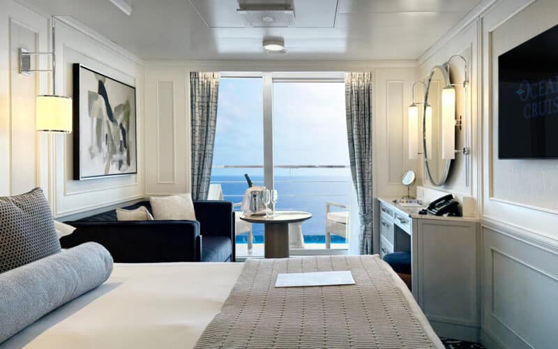 Oceania Riviera Veranda Stateroom (and Concierge) - The Luxury Cruise ...