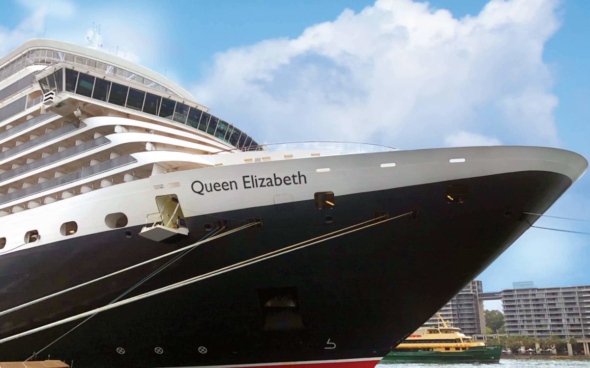 queen elizabeth cruise ship live