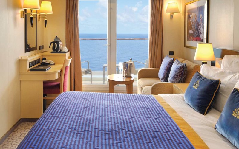 Queen Elizabeth Balcony (and Club) Room - The Luxury Cruise Review