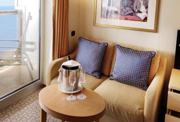 Queen Elizabeth Balcony (and Club) Room - The Luxury Cruise Review