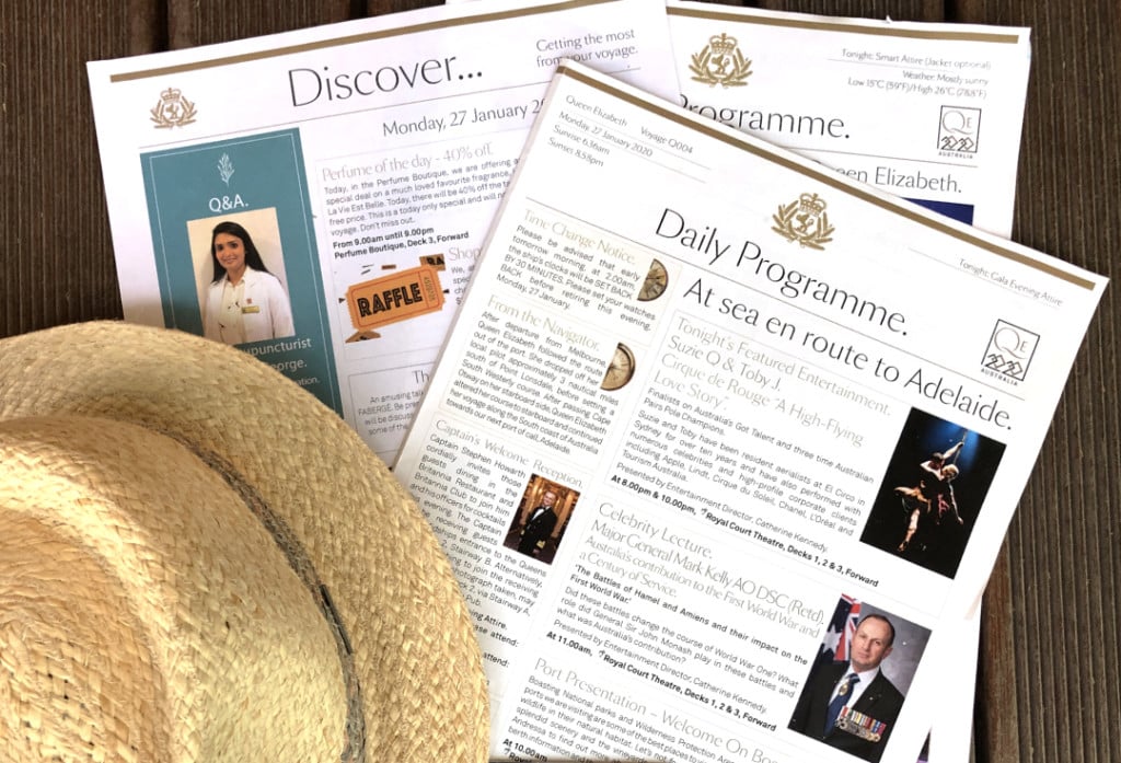 The Daily Programme newsletter on Queen Elizabeth.