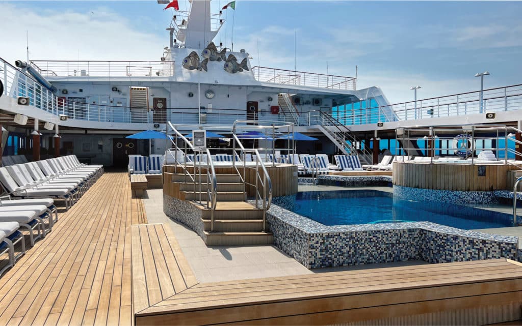 Oceania Nautica pool & wellness options - The Luxury Cruise Review