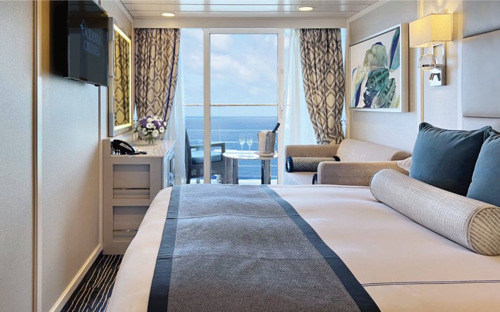 Oceania Nautica Veranda (and Concierge) Stateroom - The Luxury Cruise ...