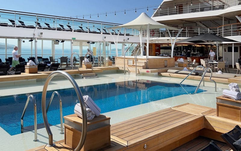 Seabourn Quest pool and wellness options - The Luxury Cruise Review