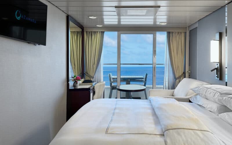 Azamara Pursuit Veranda Stateroom - The Luxury Cruise Review