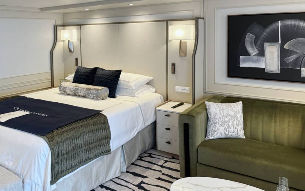 A Penthouse Suite on Oceania Marina.