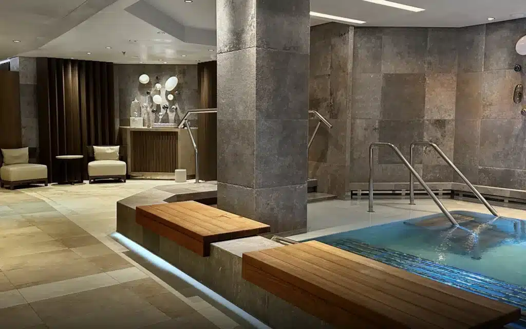 The spa on the Explora I cruise ship.