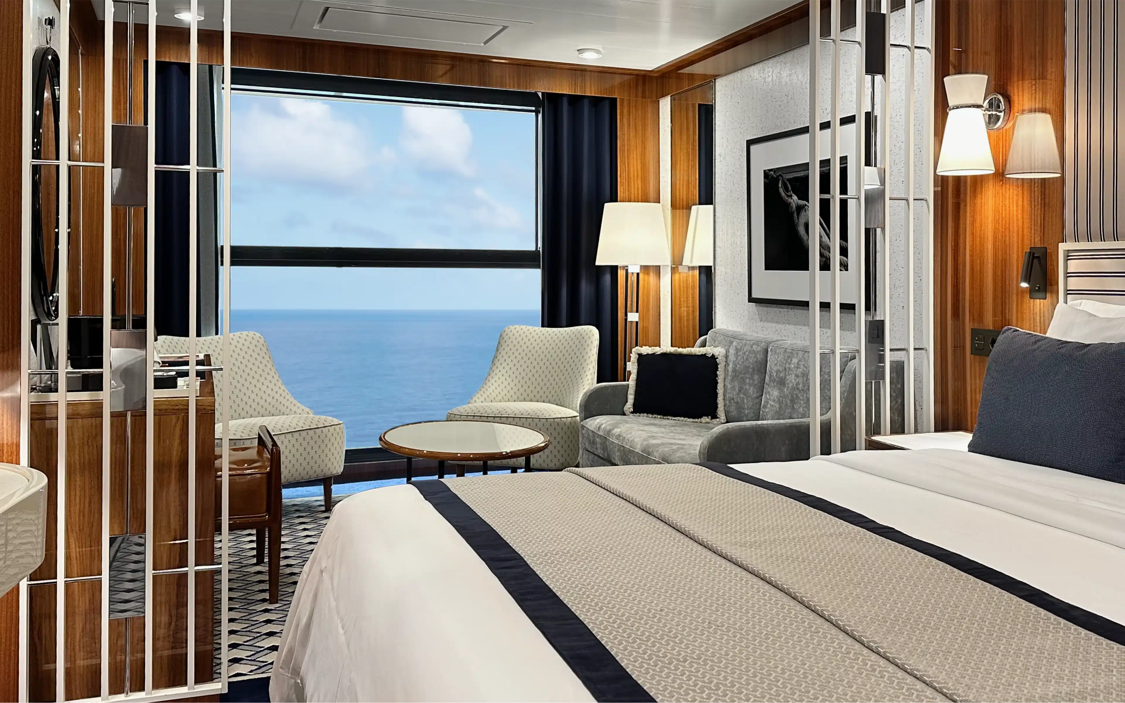 A Horizon Stateroom onboard World Traveller.