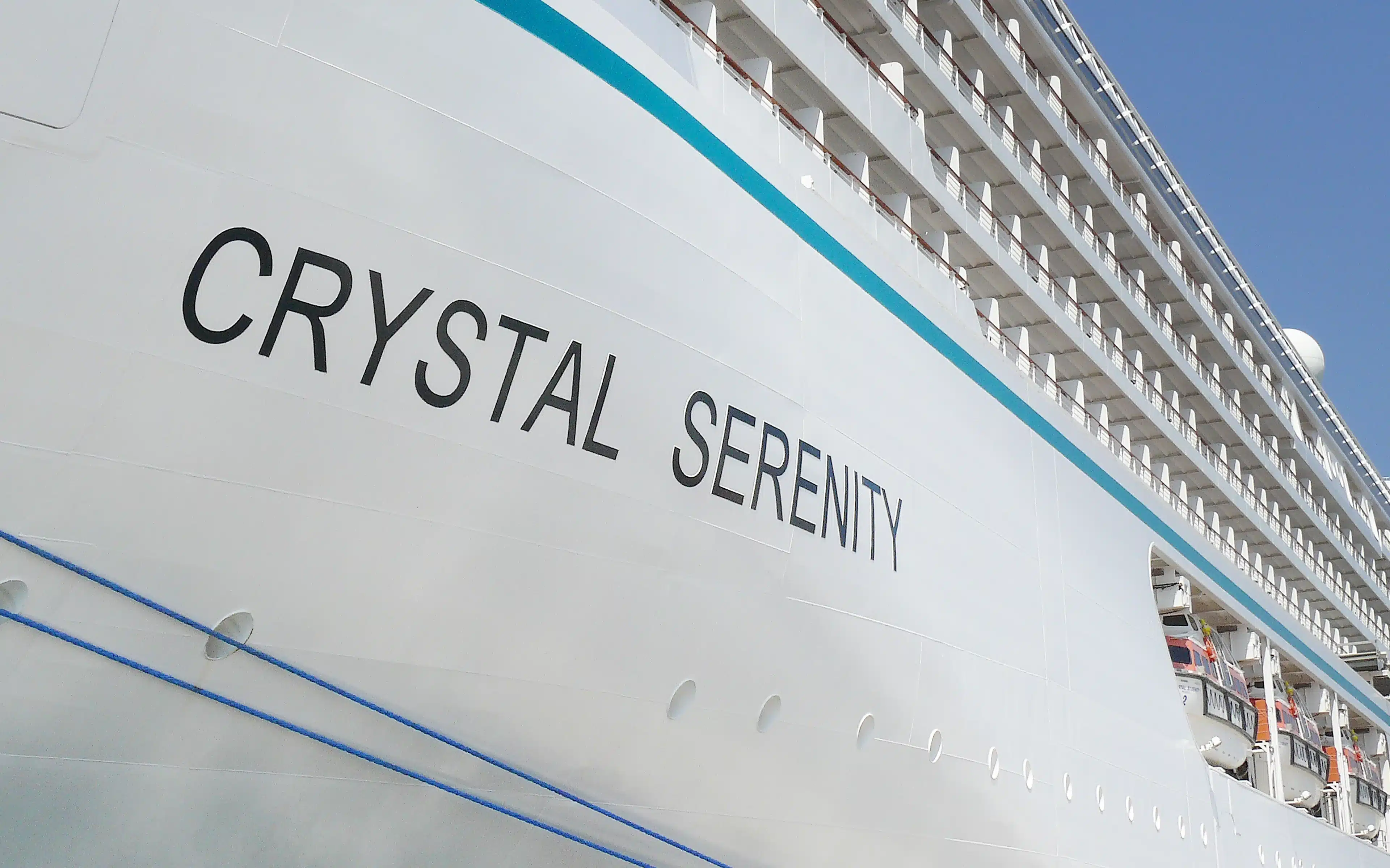 The Crystal Serenity cruise ship will embark on a World Cruise in 2027.